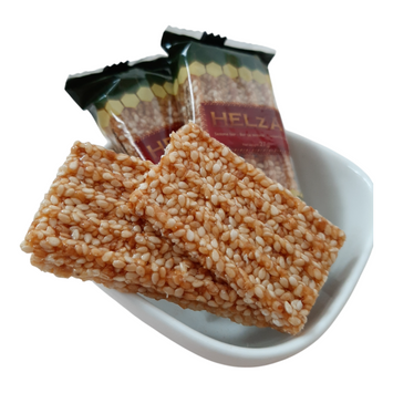 Helza Sesame Seed Bars Snack – Single Bars or Whole Box